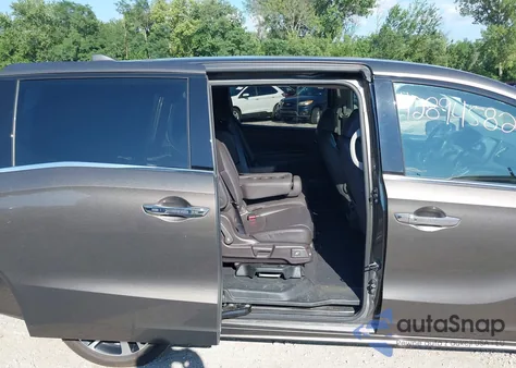 2018 Honda Odyssey Elite из США, поврежденный, VIN 5FNRL6H91JB090931